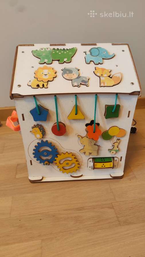Medinis busy box - nuotraukos Nr. 4