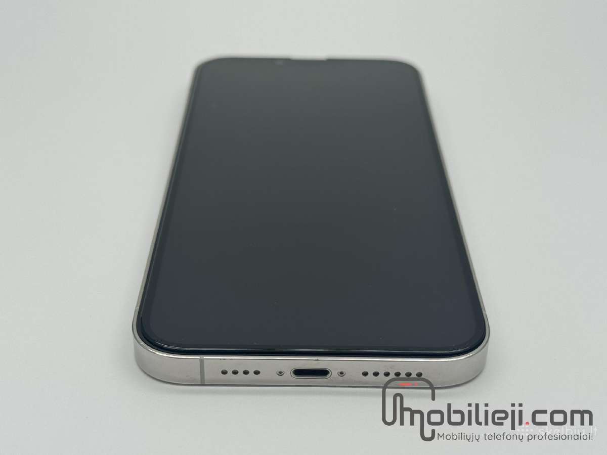 Idealios būklės Apple iPhone 13 Pro Max Silver