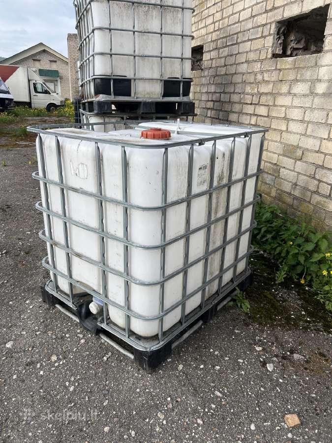 Parduodamos 1000 l Ibc talpos / konteineriai – 20