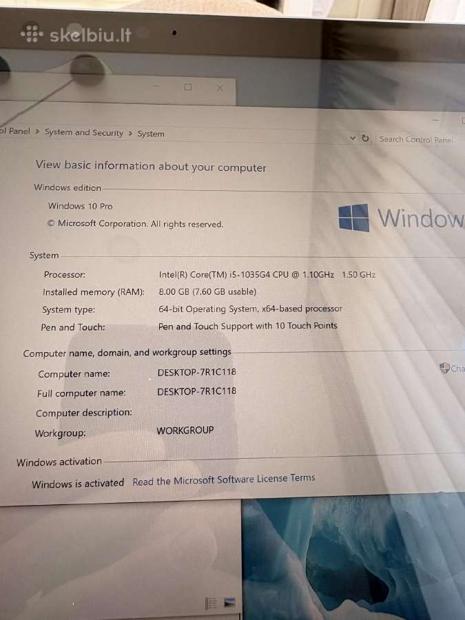 Microsoft Surface Pro 7 - nuotraukos Nr. 5