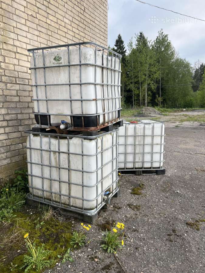 Parduodamos 1000 l Ibc talpos / konteineriai –8 - nuotraukos Nr. 2