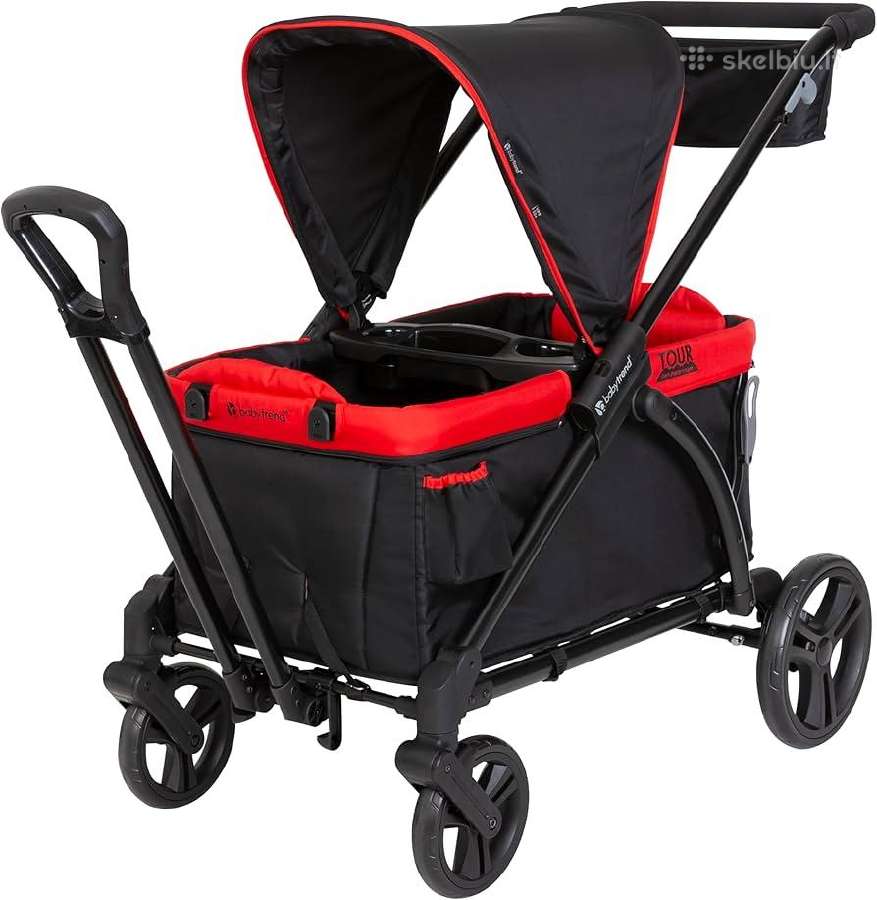 Babytrend Tour 2in1 stroller wagon vezimelis