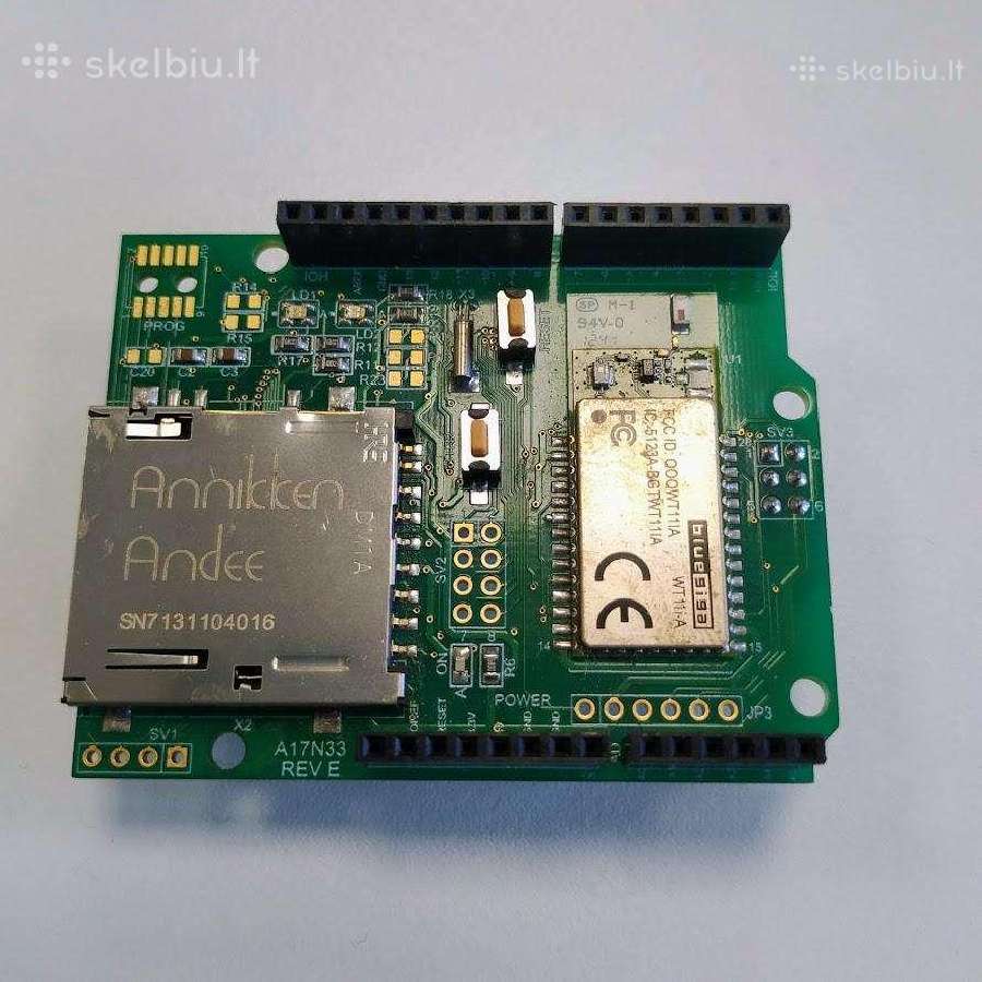 Anniken Andee Arduino Uno priedelis su Android