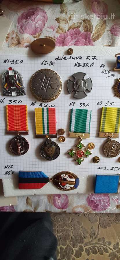 Medaliai - nuotraukos Nr. 2