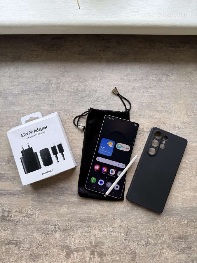 Samsung Galaxy S25 Ultra 256gb Geros būklės