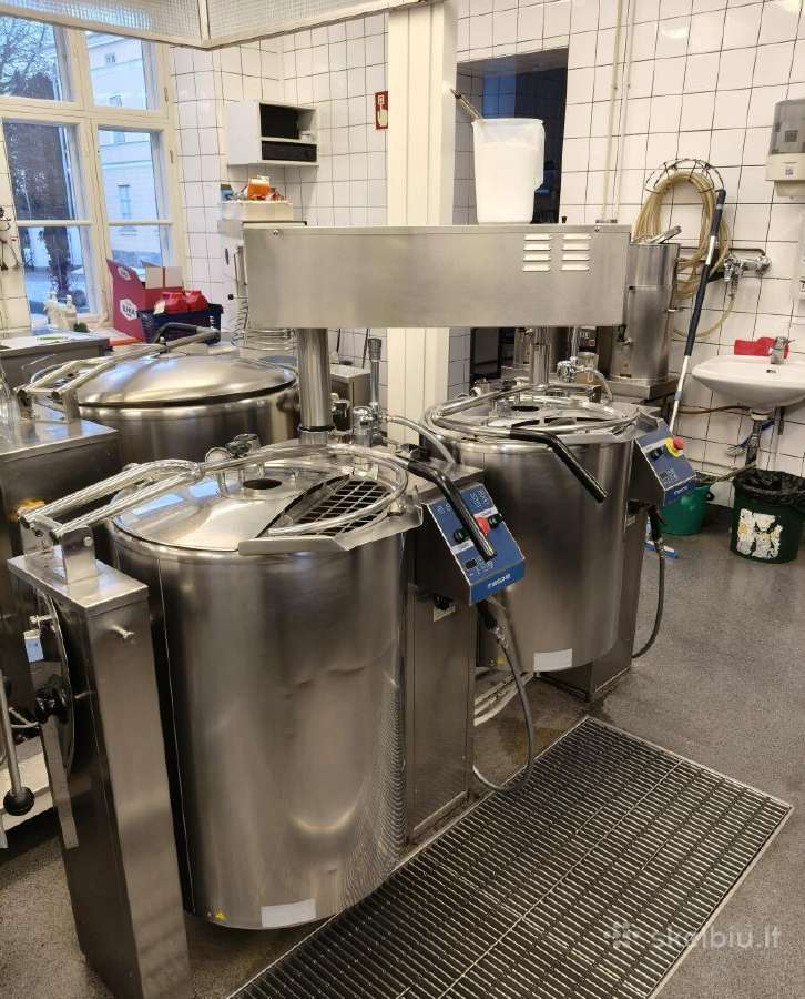 Naudotas virimo katilas 2x80l