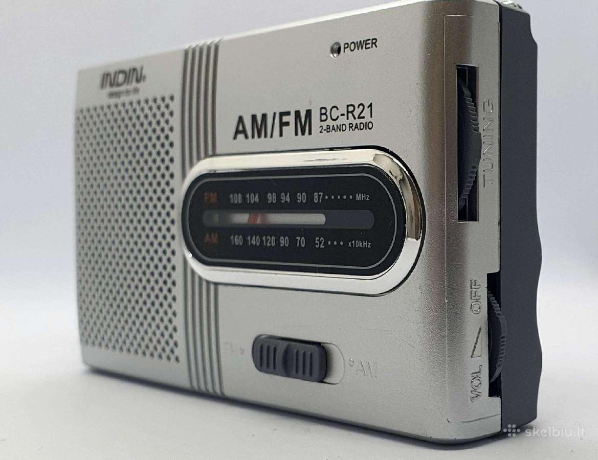Kišeninis radijas patogu nešiotis - nuotraukos Nr. 2