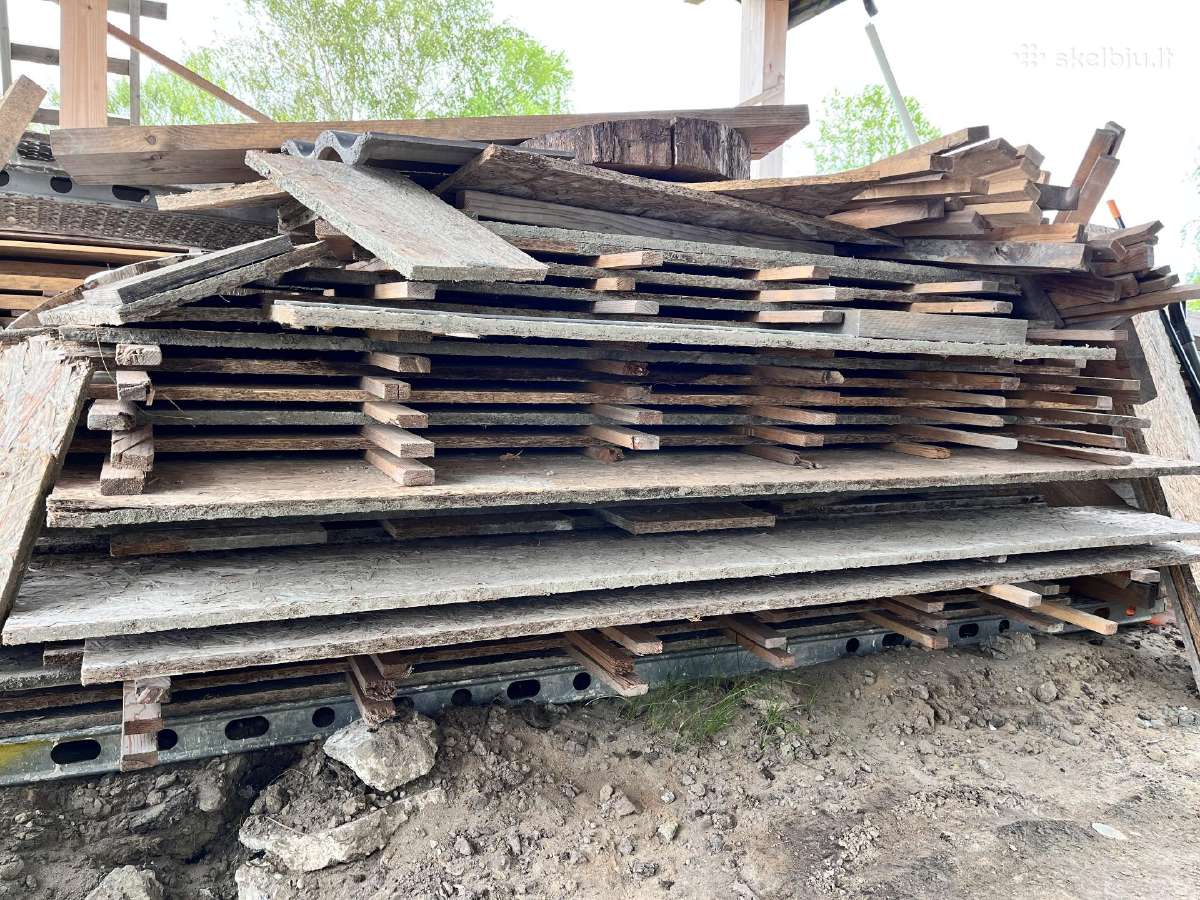 Statybiniai klojiniai betonavimui