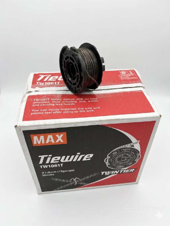 Armatūros rišimo viela Max Tiewire Tw1061t