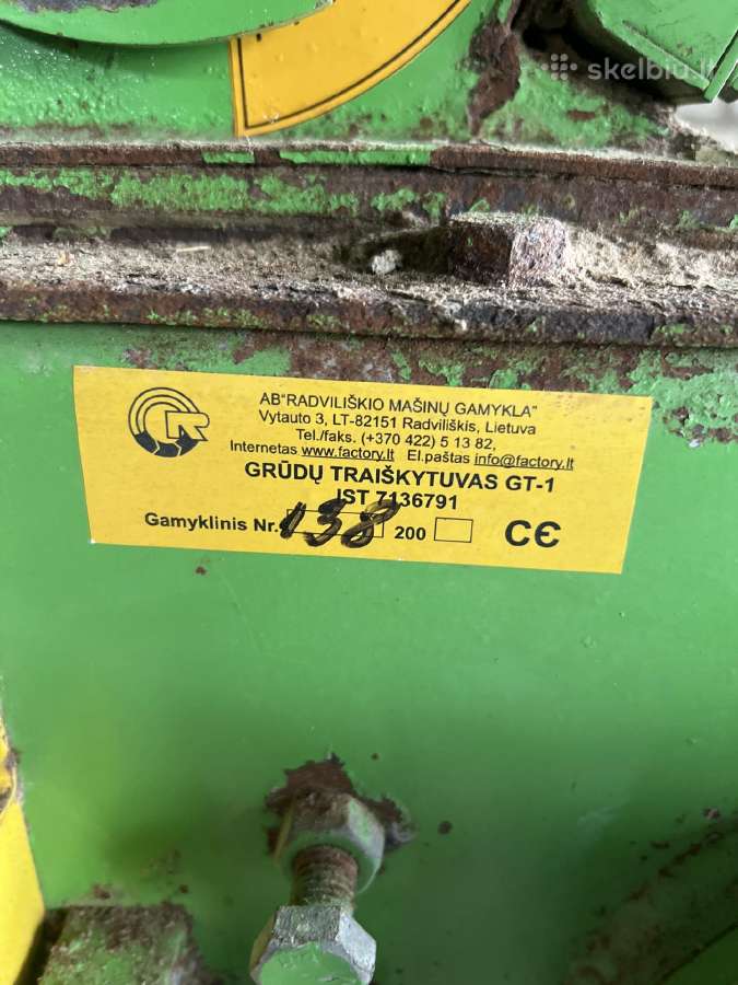 Grūdų grustuvė su grūdų malūnu - nuotraukos Nr. 2