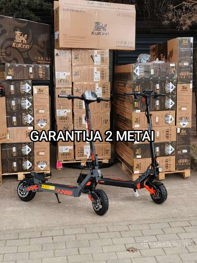 Kukirin G2 2026 Garantija Turime Vietoje
