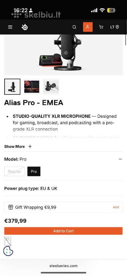Steelseries alias pro - nuotraukos Nr. 3