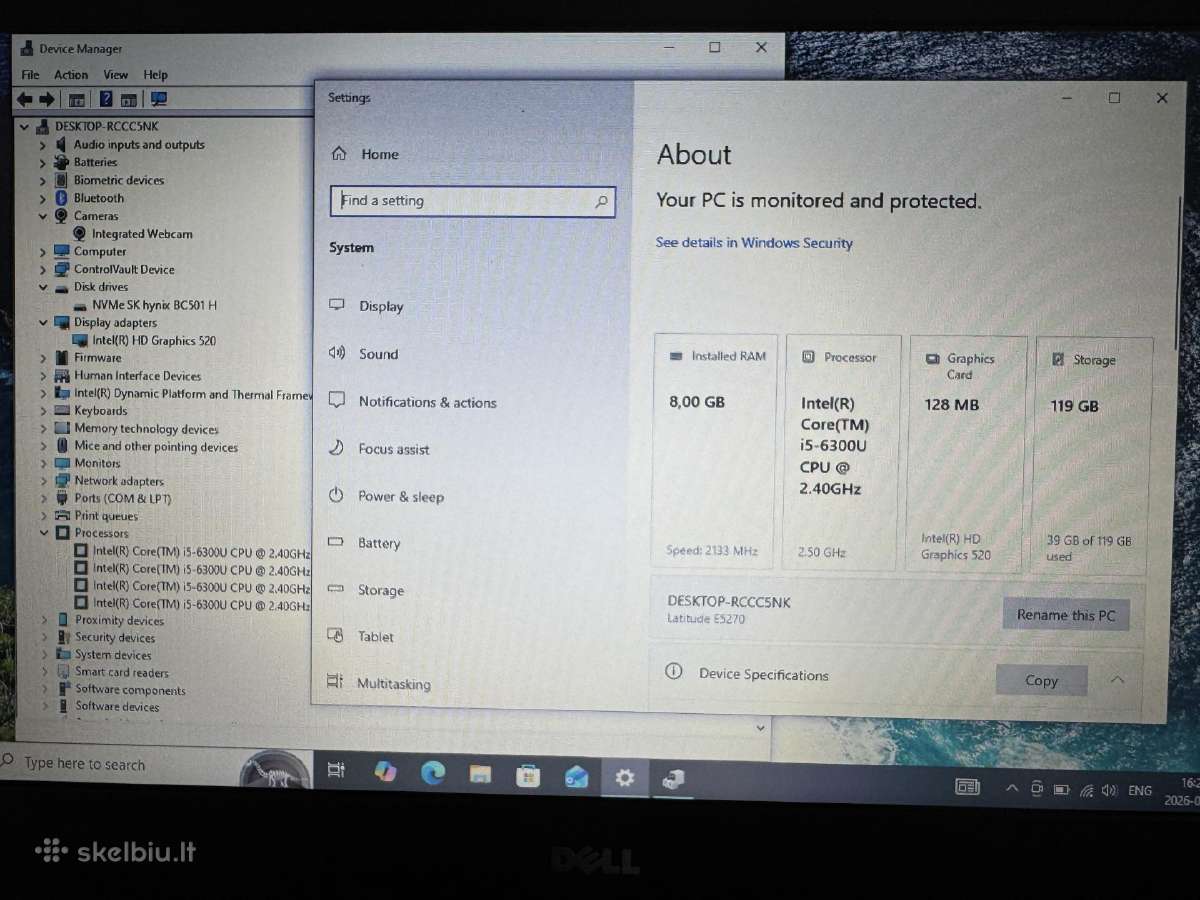 Dell Latitude E5270 - nuotraukos Nr. 5