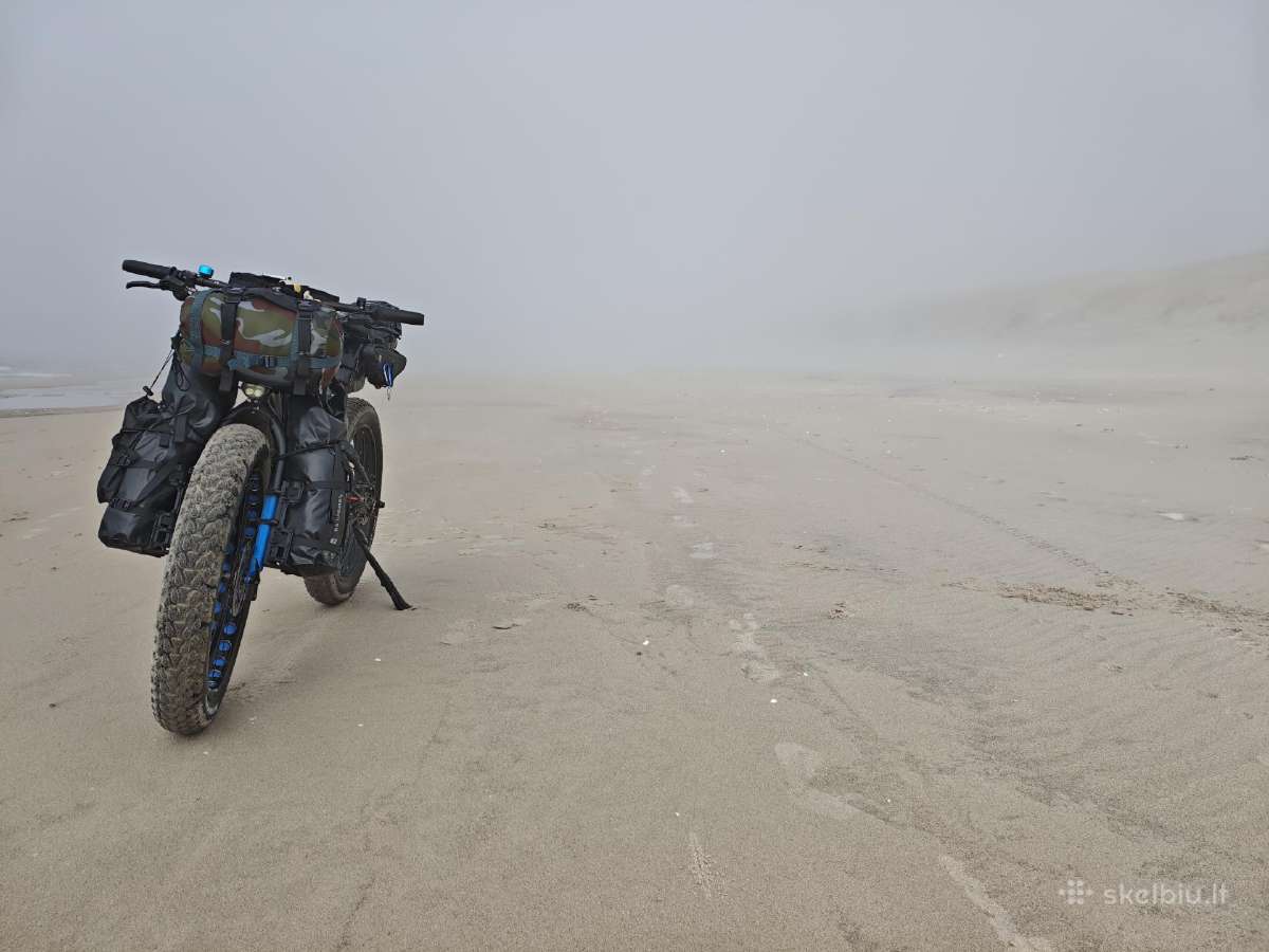 Fat bike smėlynų džipas su back pakingu