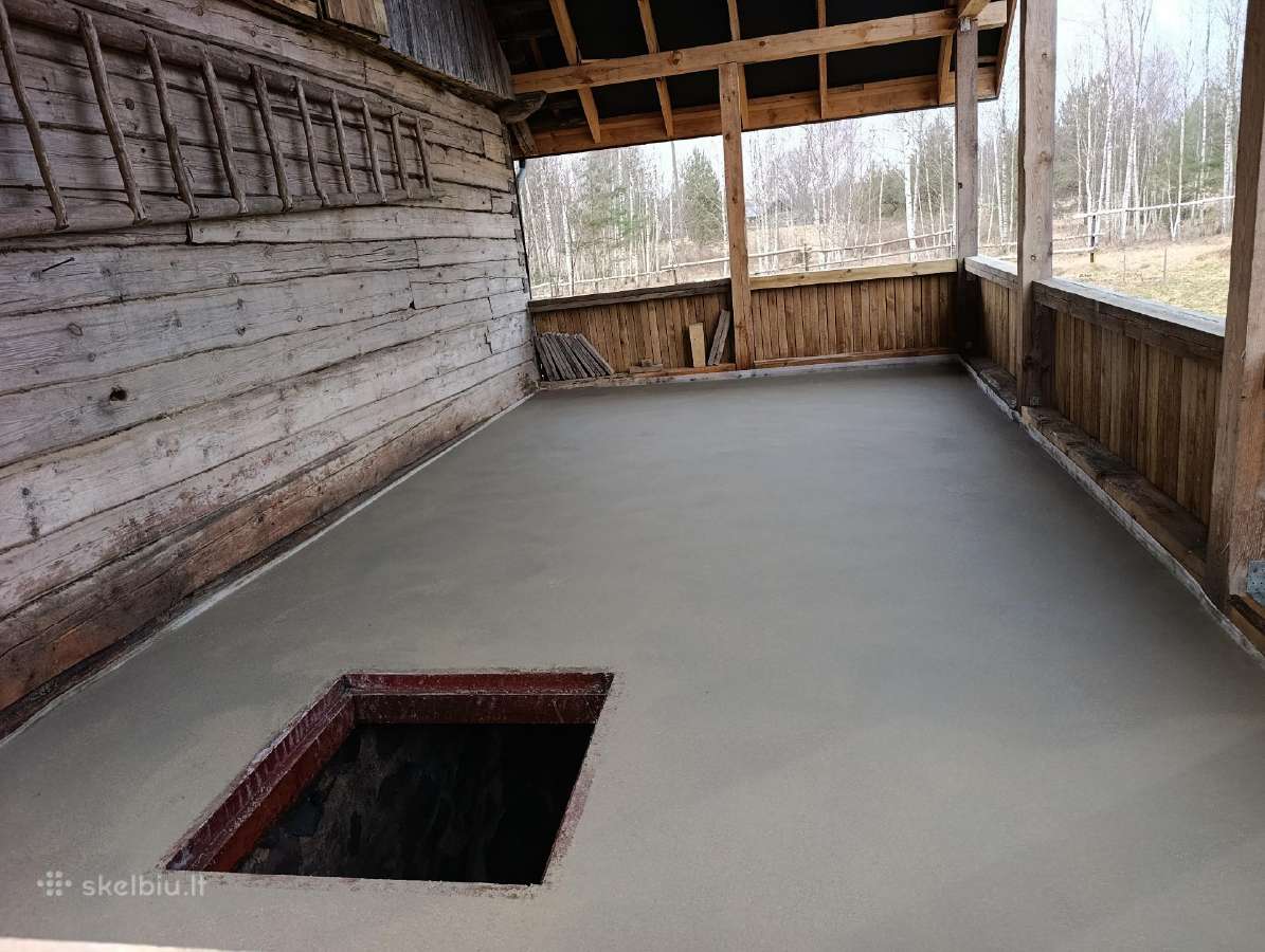 Mažų Plotų Patalpų Grindų Betonavimas - nuotraukos Nr. 14