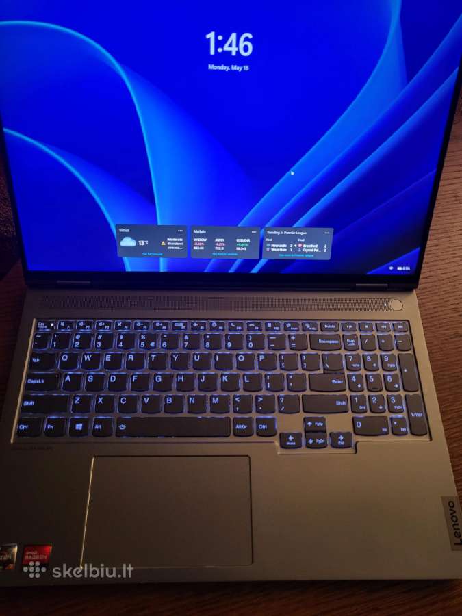 Naudotas Thinkbook 16p Gen 2 su Rtx 3060 už 499eu