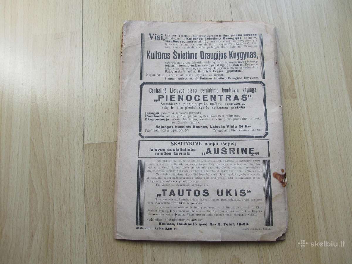 Kultūra , 1931 /3 - nuotraukos Nr. 3