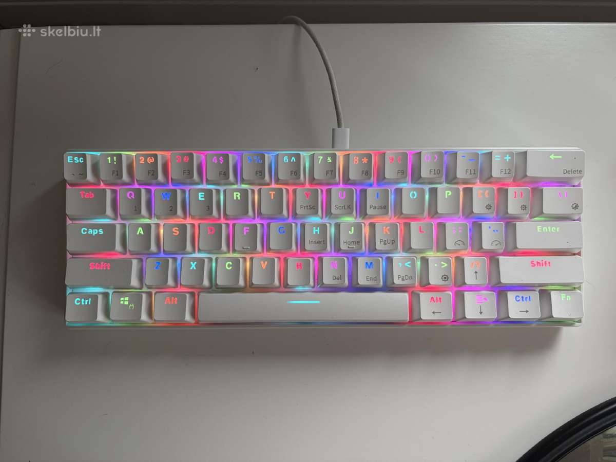 Rk61 mechaninė klaviatūra (Brown switches) - nuotraukos Nr. 2