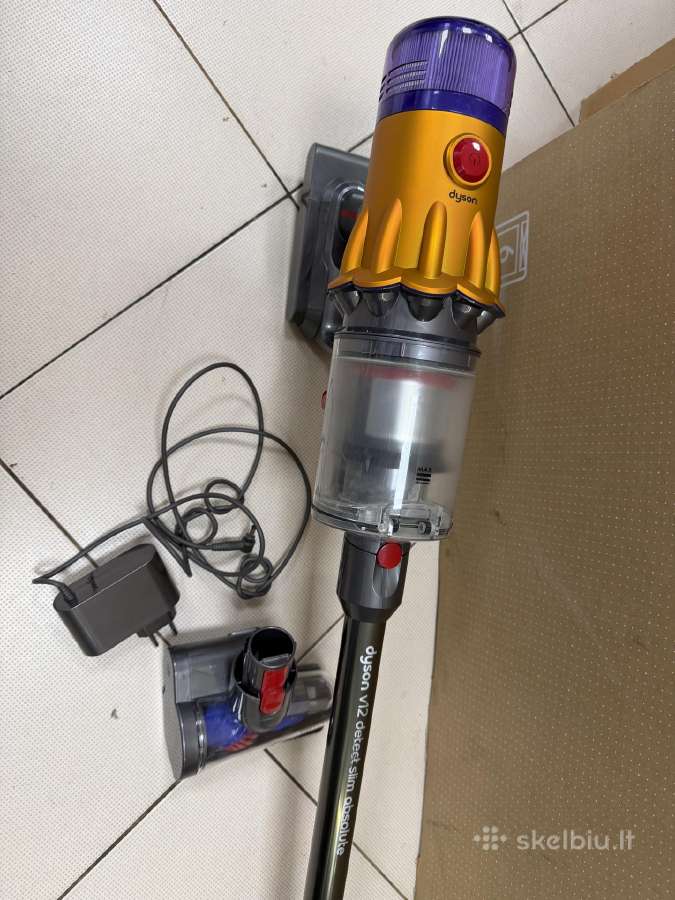 Dyson V12 belaid dulkių siurblys, garantija