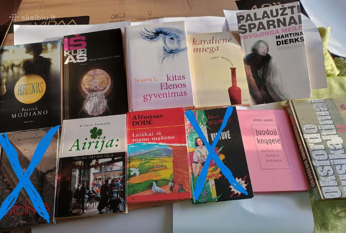 Parduodu knygas