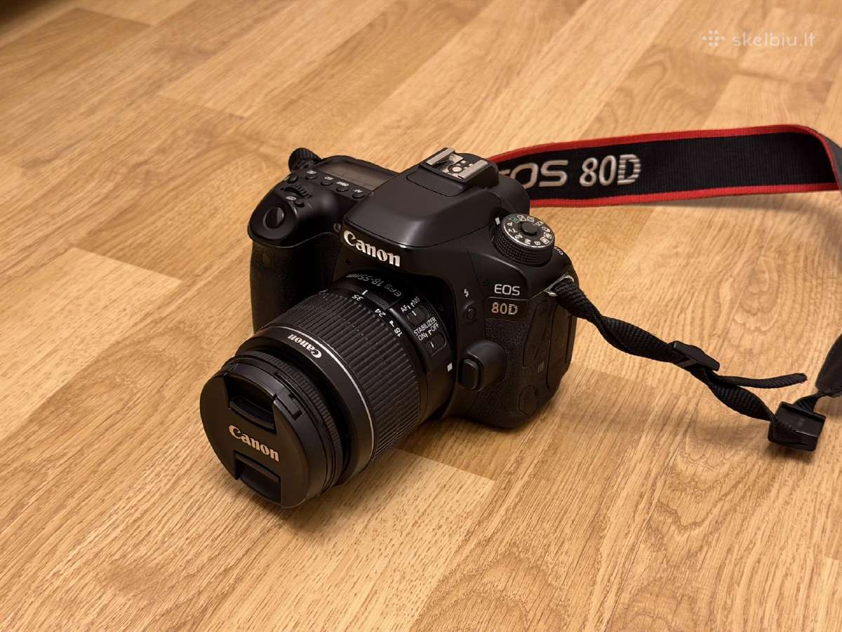 Canon EOS 80d / Dslr / 18-55mm