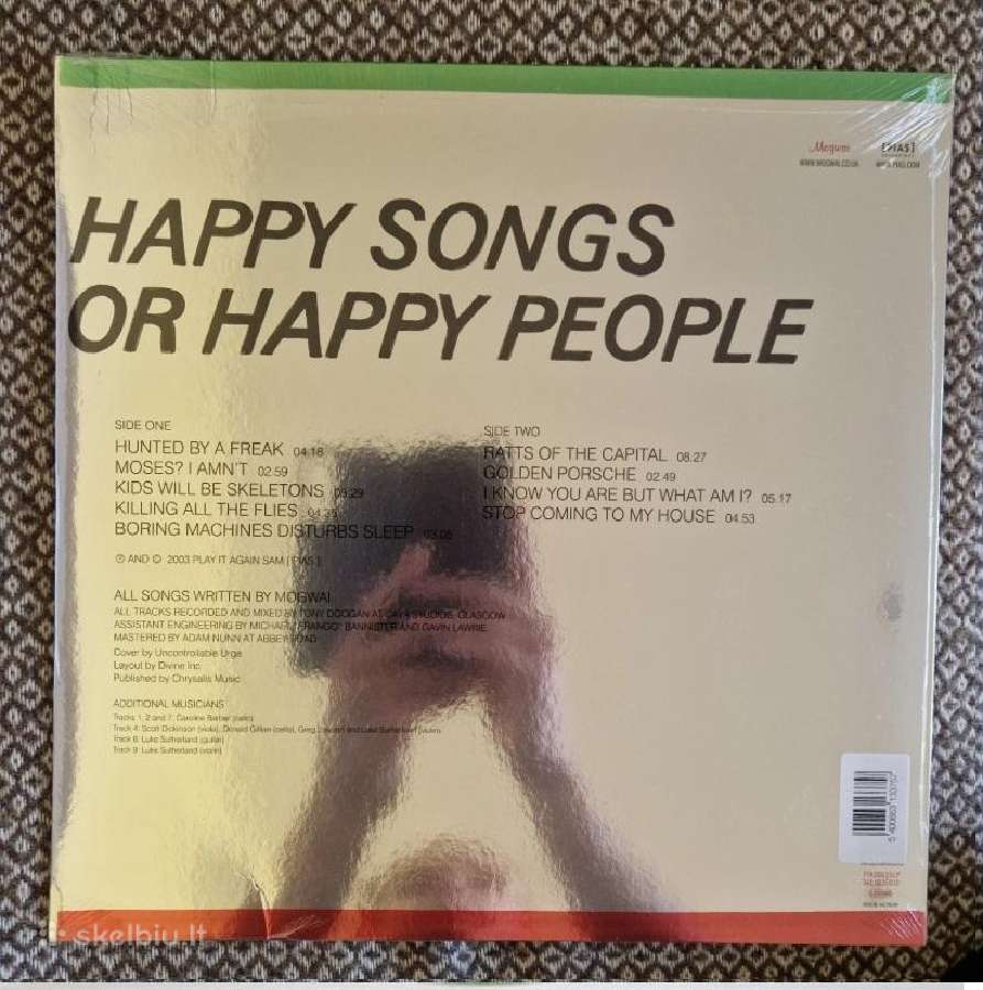 Mogwai – Happy Songs For Happy People / Vinyl Lp - nuotraukos Nr. 3