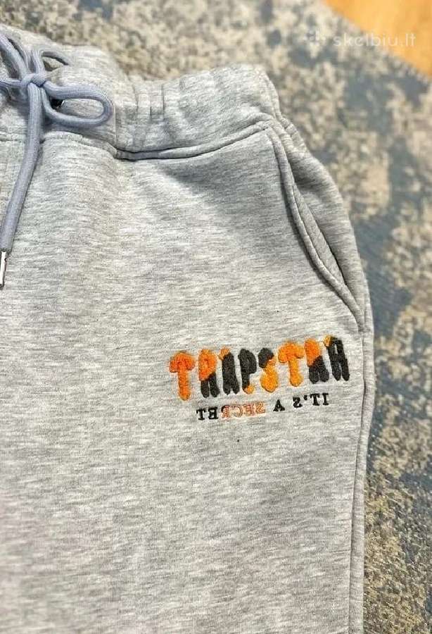 „Trapstar London IT's A Secret“ pilkos vyriškos sp - nuotraukos Nr. 5