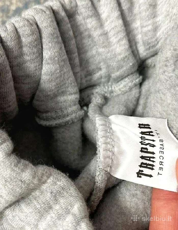 „Trapstar London IT's A Secret“ pilkos vyriškos sp - nuotraukos Nr. 7