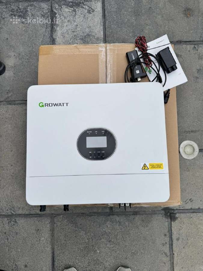 Growatt 6kw hibridinis inverteris Spf6000 Es