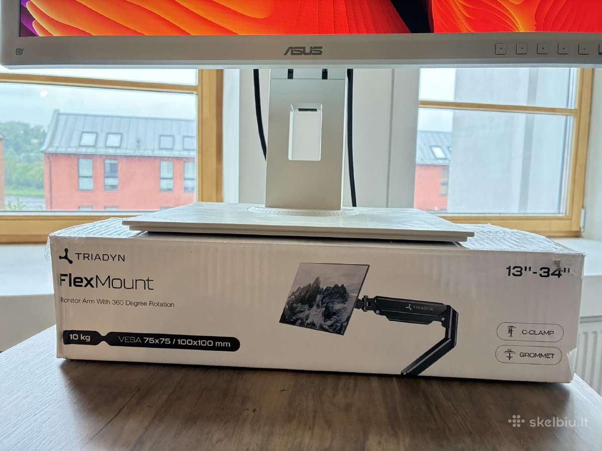 Monitoriaus Laikiklis Ant Stalo 13–34'' Su Dujine
