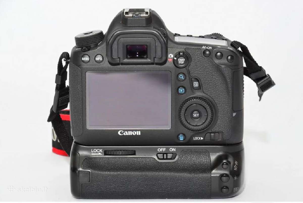 Canon 6d (body)+battery grip