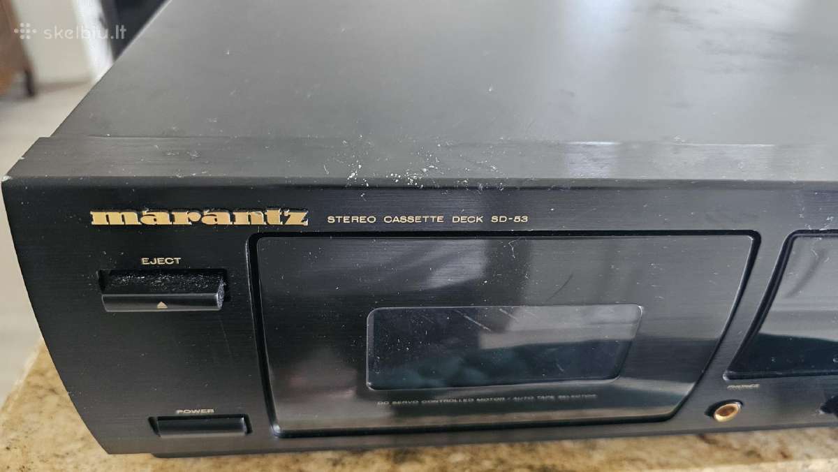 Kasečiu grotuvas Marantz Sd-53