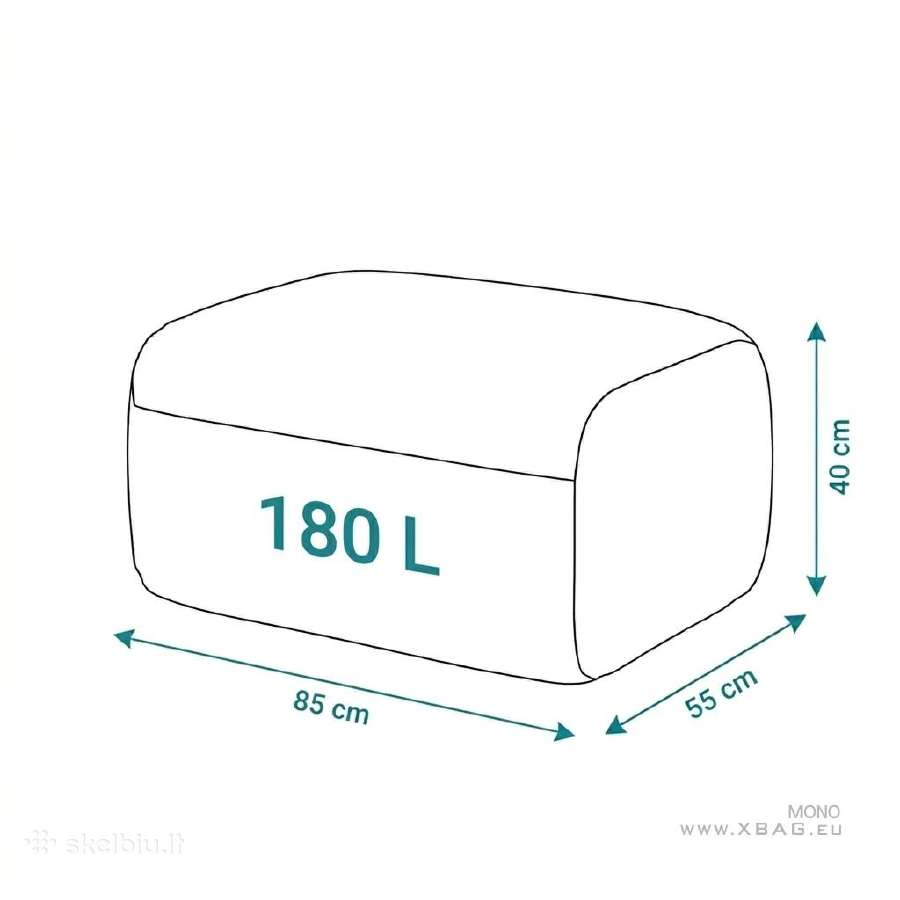 Sėdmaišiai laukui ir namams geriausi modeliai Xbag - nuotraukos Nr. 20