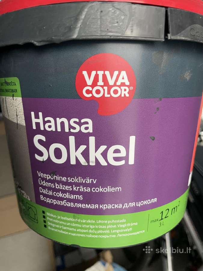 Fasadiniai viva color dažai
