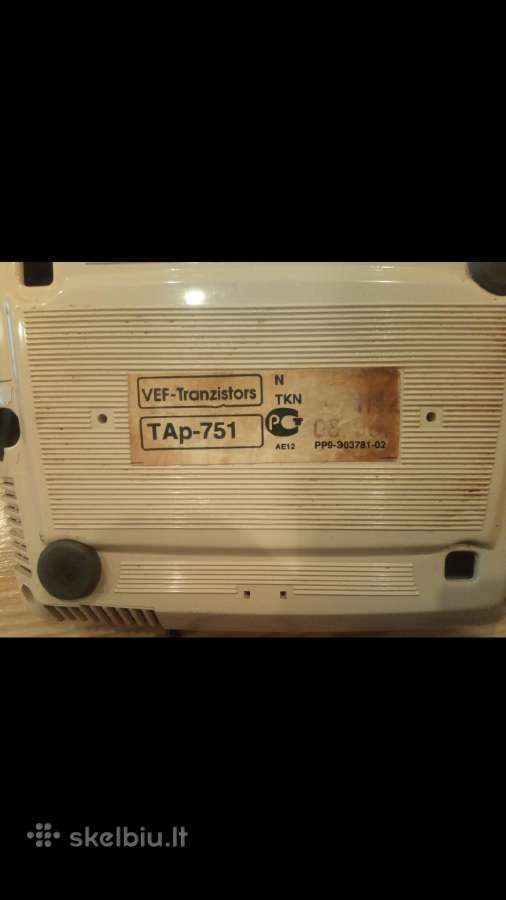 Vintazinis telefonas Vef-tranzistors - nuotraukos Nr. 2