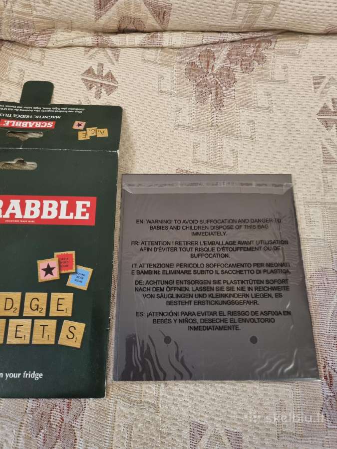 Scrabble magnetukų rinkinys - nuotraukos Nr. 4