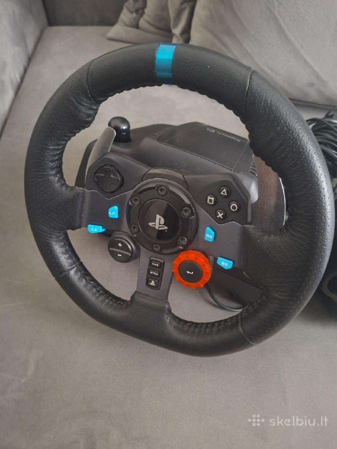 Logitech G29 + patobulintas Shifter