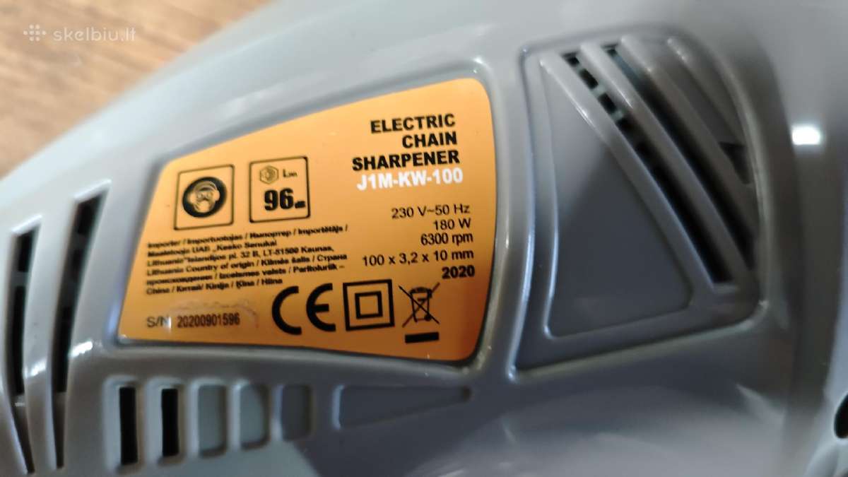 Elektrinis Grandininio Pjūklo Grandinės Galąstuvas - nuotraukos Nr. 4