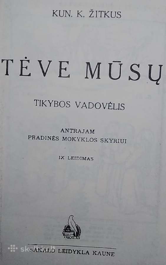 Tėve mūsų. Tikybos vadovėlis - nuotraukos Nr. 3
