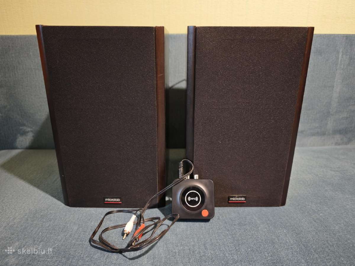 Microlab solo1 + bluetooth priedėlis