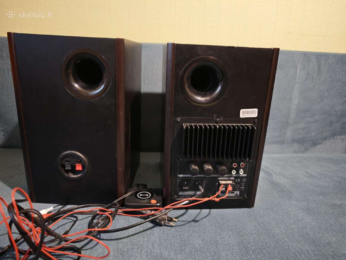 Microlab solo1 + bluetooth priedėlis - nuotraukos Nr. 2