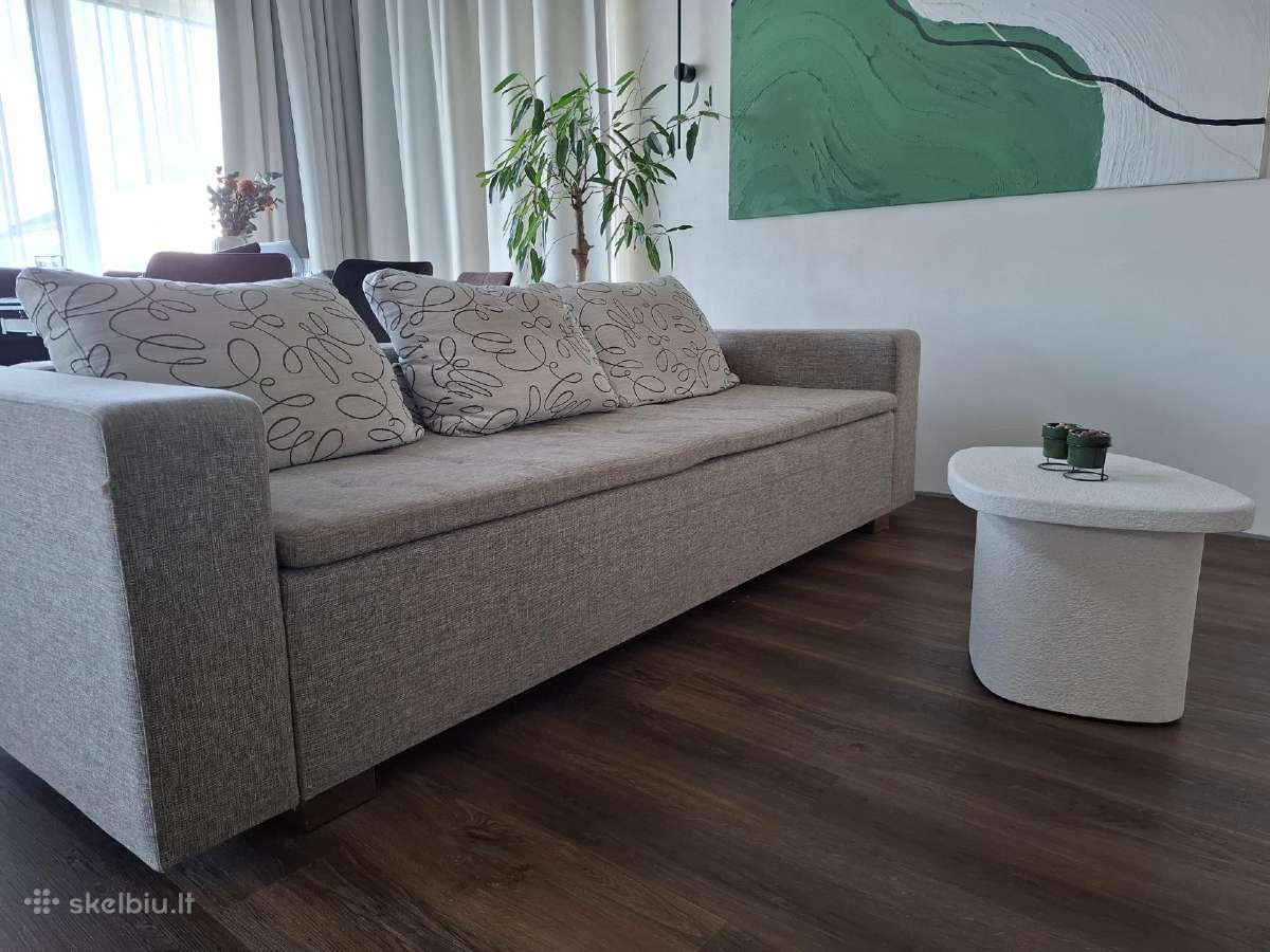 Sofa - lova su patalynės dėže