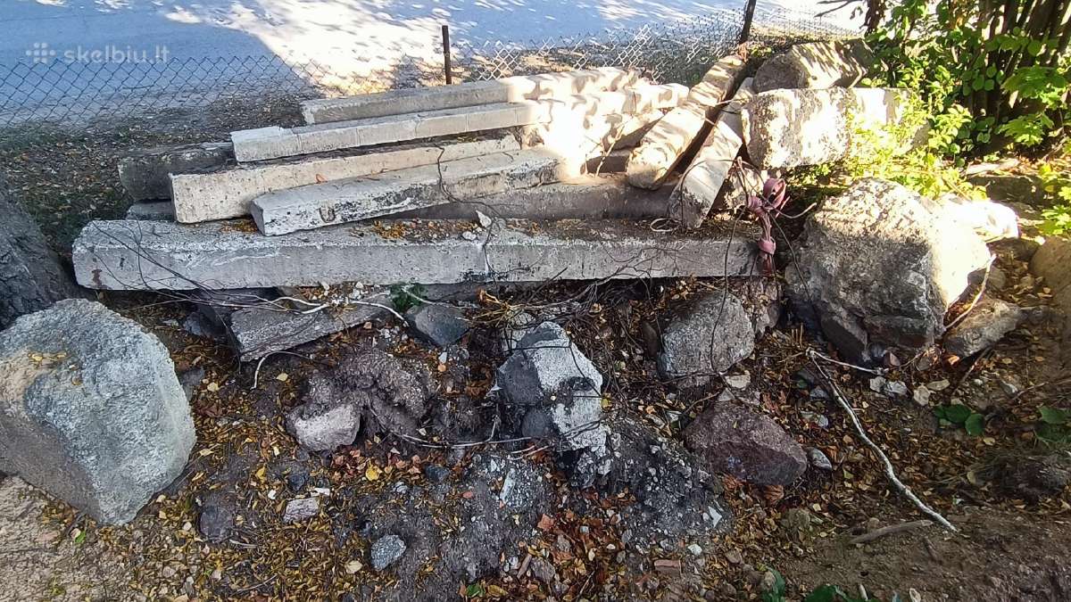 Atiduodu / dovanoju betonines sąramas