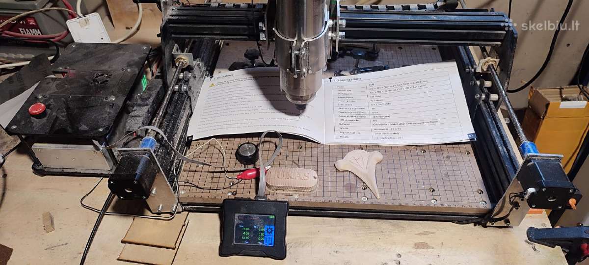 Parduodu naudotas CNC frezavimo stakliukes