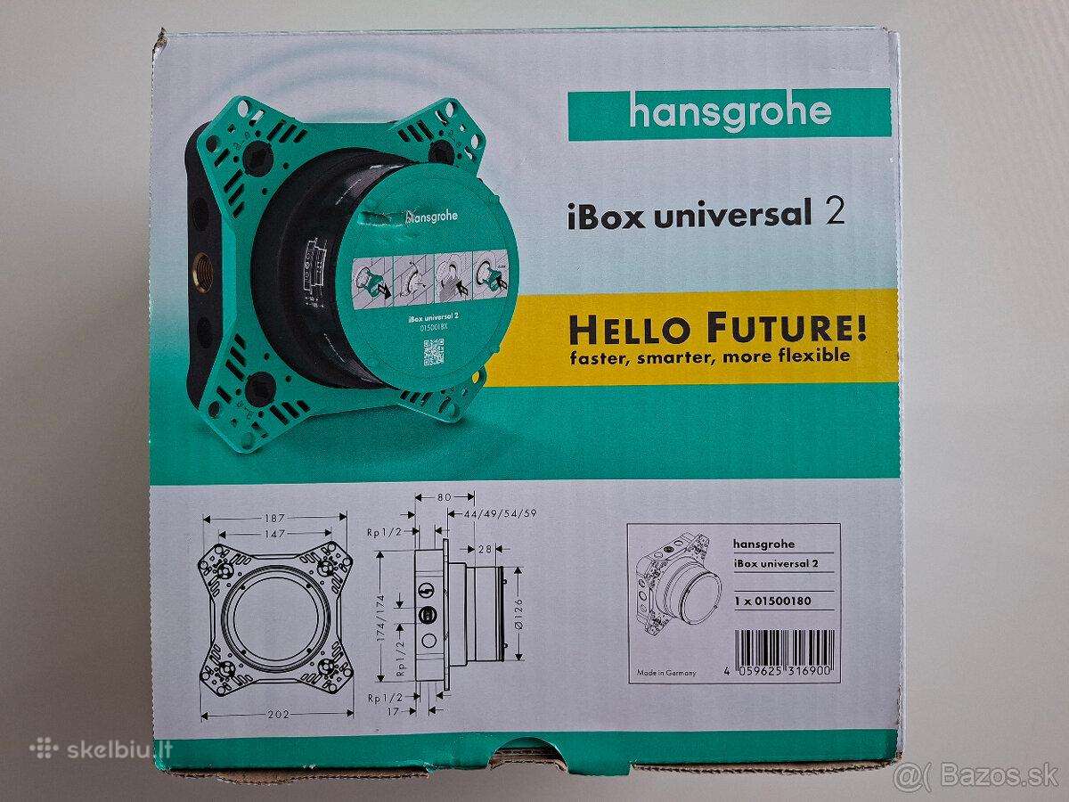 Parduodu naują „Hansgrohe ibox Universal 2“ (01500