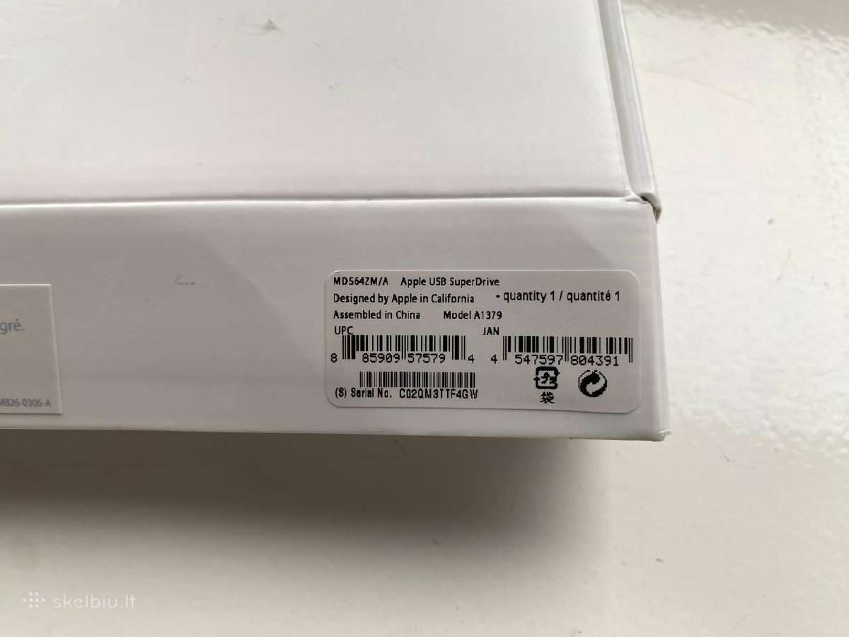 Apple A1379 Usb Superdrive - nuotraukos Nr. 3