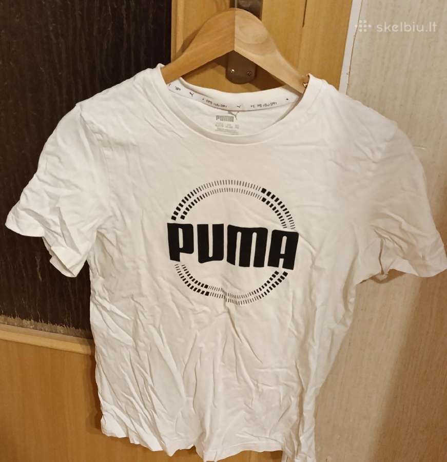 Puma medvilniniai marškinėliai 13-14 metų