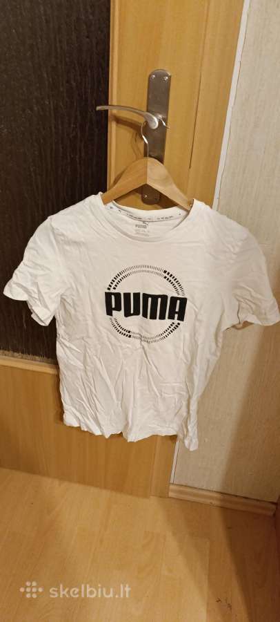 Puma medvilniniai marškinėliai 13-14 metų - nuotraukos Nr. 2