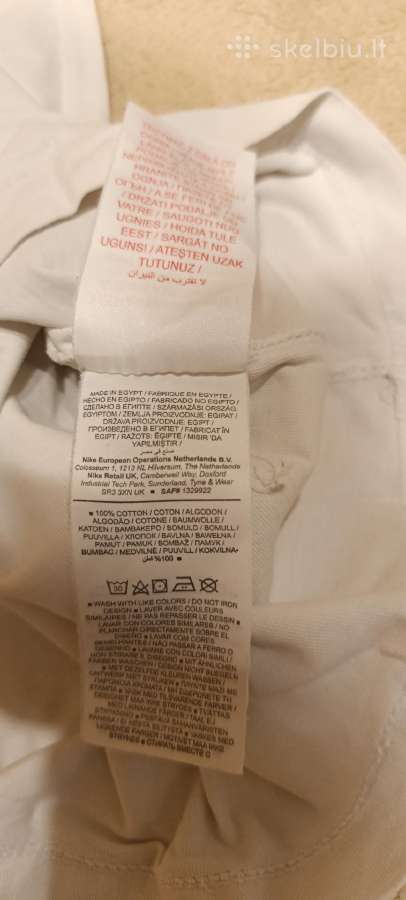 Nike medvilniniai marškinėliai 13-15 metų - nuotraukos Nr. 6
