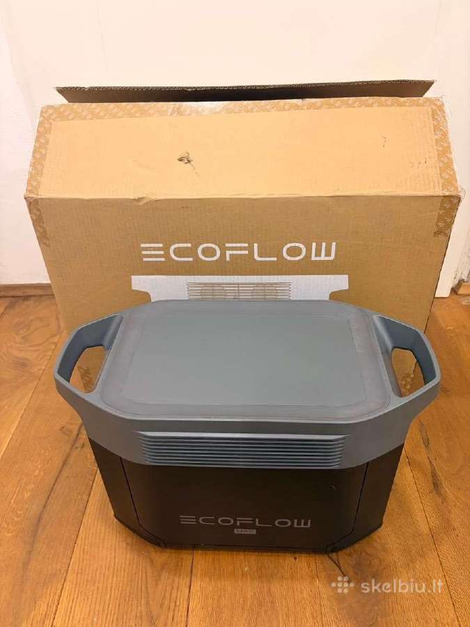 Energijos stotis „Ecoflow Delta Max 2000“ + naujas
